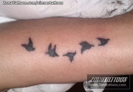 Tattoo photo Birds, Animals