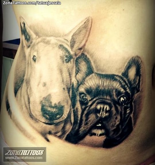 Foto de tatuaje Perros, Animales