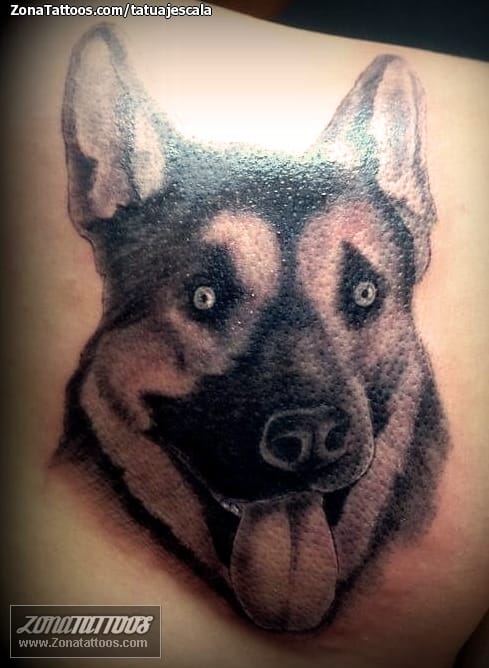 Foto de tatuaje Animales, Perros