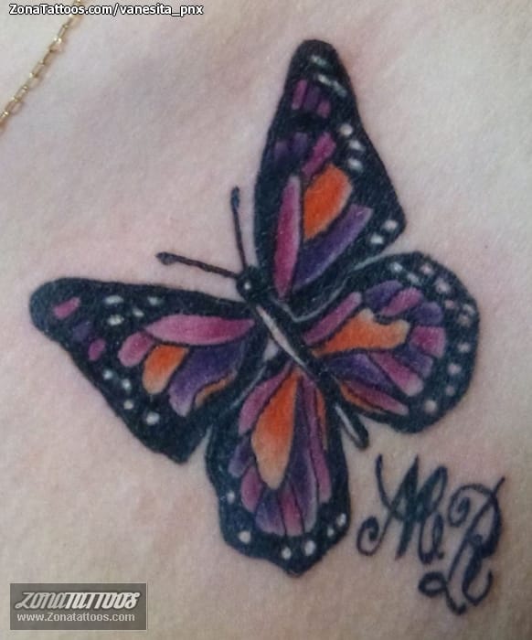 Foto de tatuaje Mariposas, Insectos