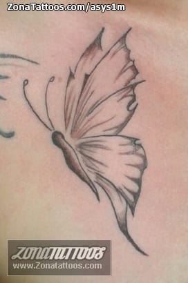 Foto de tatuaje Mariposas, Insectos