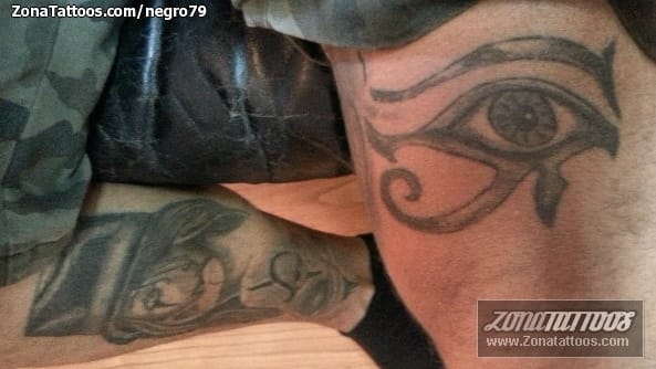 Tattoo photo Chicanos, Eye of Horus