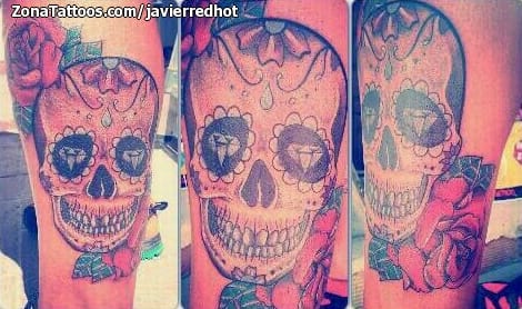 Tattoo photo Sugar Skull