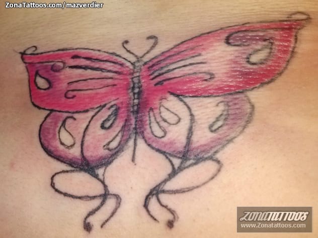 Foto de tatuaje Mariposas, Insectos