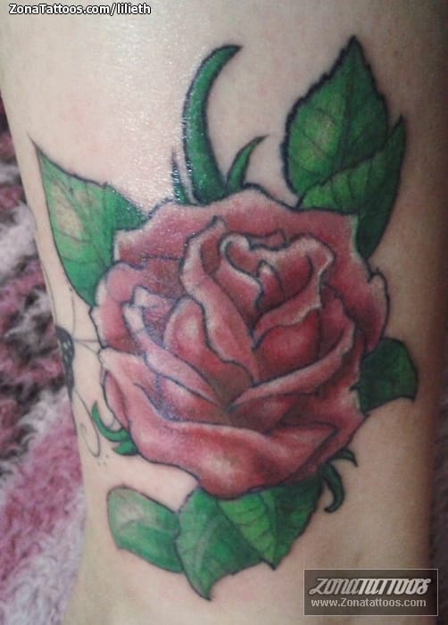 Foto de tatuaje Flores, Rosas