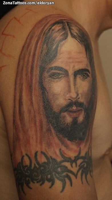 Tattoo photo Christ, Religious