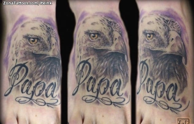 Foto de tatuaje Águilas, Aves, Animales