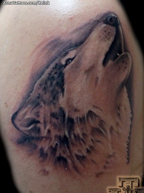 Tattoo photo Wolfs, Animals