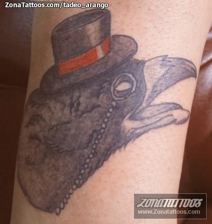 Foto de tatuaje Cuervos, Animales, Aves