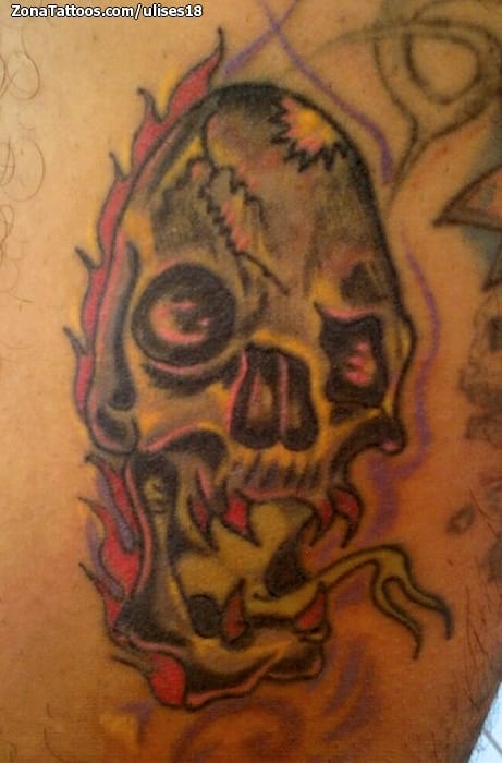 Foto de tatuaje Calaveras, Góticos