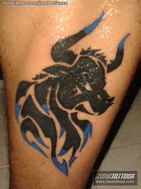 Foto de tatuaje Animales, Tribales, Toros