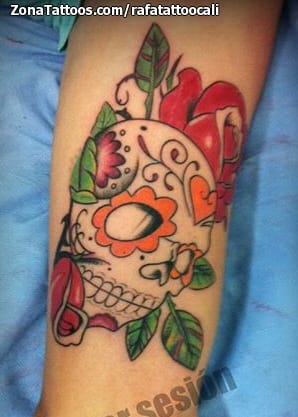 Foto de tatuaje Sugar Skull