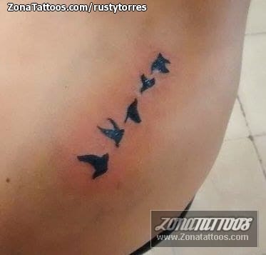 Tattoo photo Birds, Animals, Silhouettes