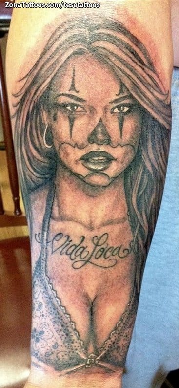 Foto de tatuaje Chicanos, Chicas, Personas