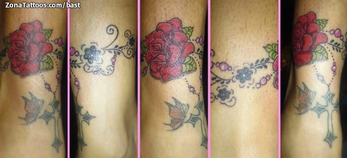 Tattoo photo Roses, Flowers