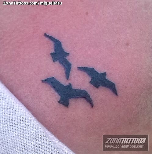 Tattoo photo Birds, Animals, Silhouettes