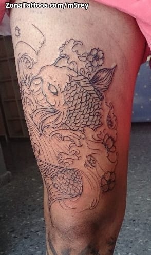 Tattoo photo Koi, Fish, Asian