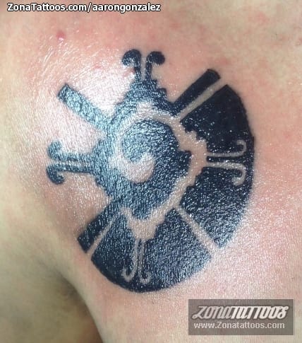 Foto de tatuaje Aztecas, Pecho