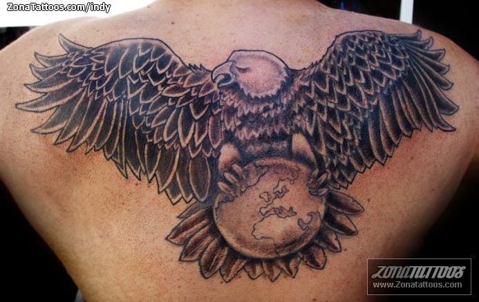 Foto de tatuaje Águilas, Aves, Animales