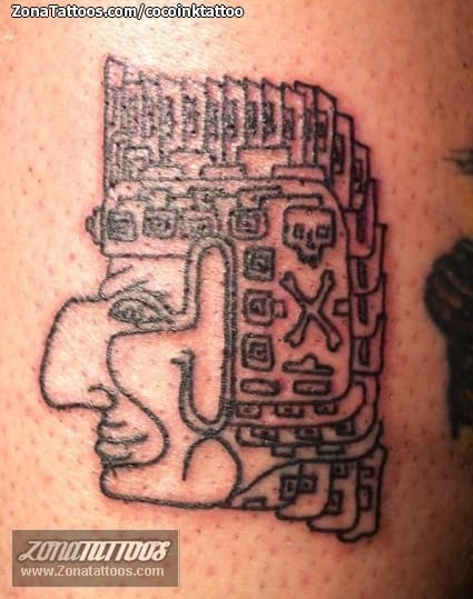 Tattoo photo Aztec