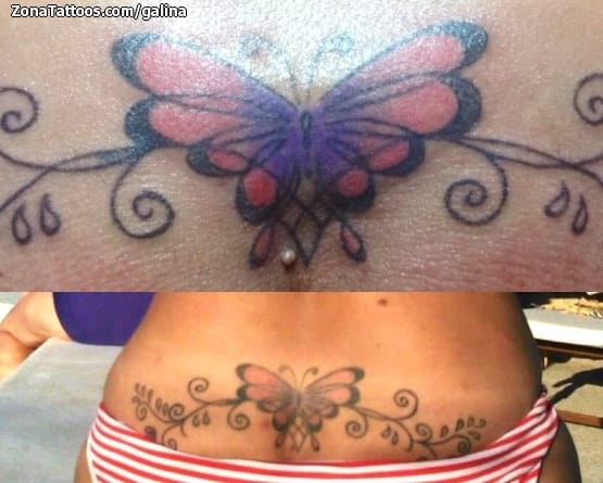 Foto de tatuaje Mariposas, Insectos