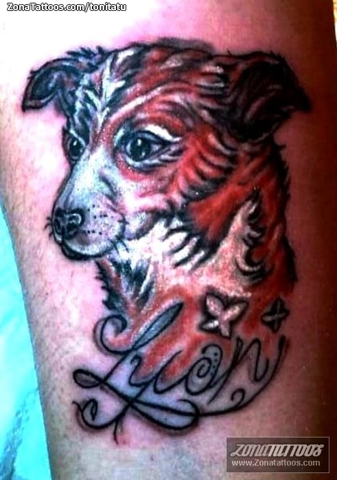 Foto de tatuaje Animales, Perros