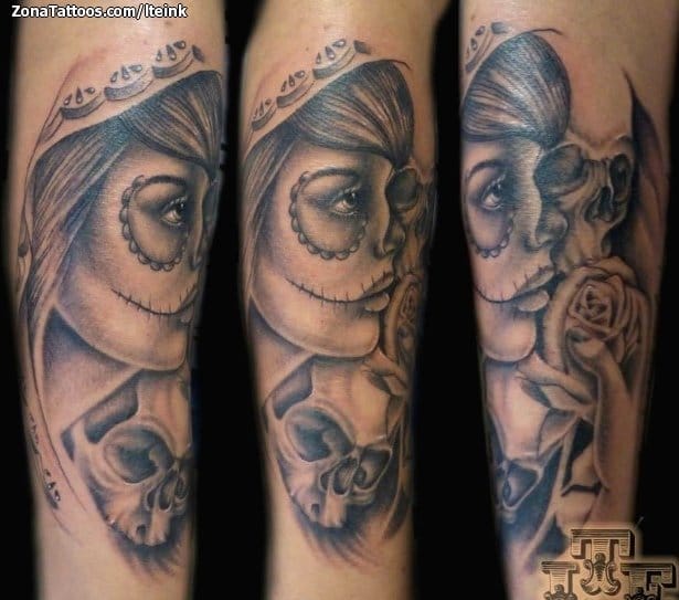 Tattoo photo Catrina, Skulls