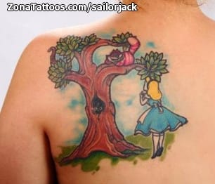 Tattoo photo Trees, Fairytales, Literature