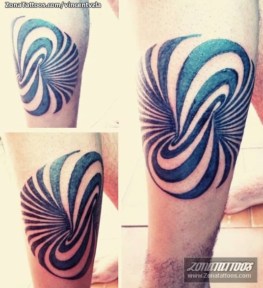 Foto de tatuaje Geométricos, Espirales