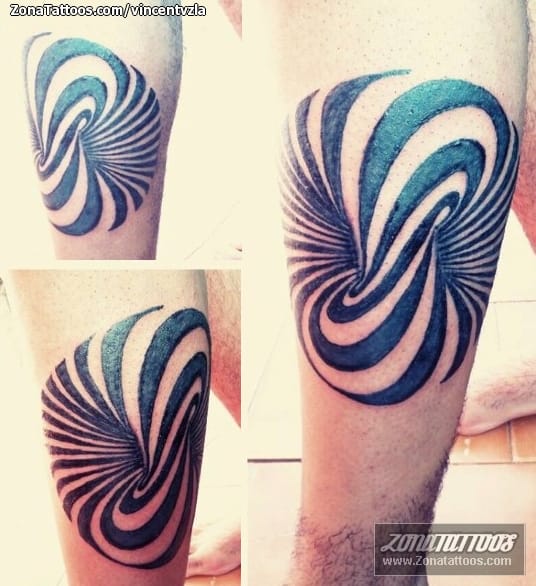 Tattoo photo Geometrics, Spirals