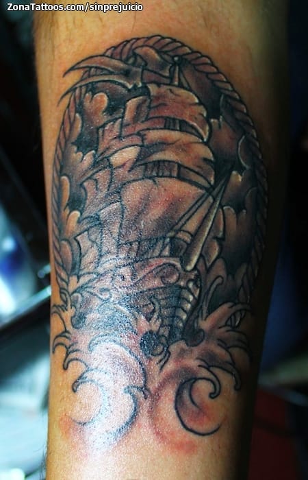 Foto de tatuaje Barcos