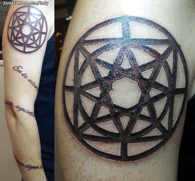 Foto de tatuaje Símbolos, Geométricos