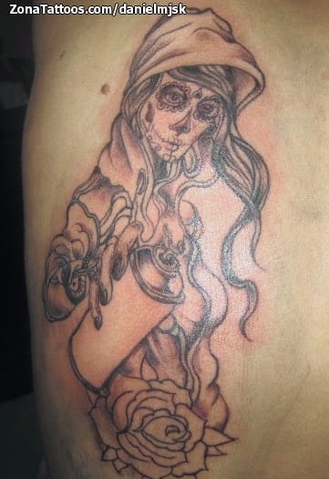 Tattoo photo Catrina, Back