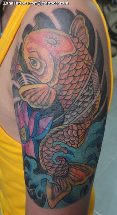 Tattoo photo Koi, Fish, Asian