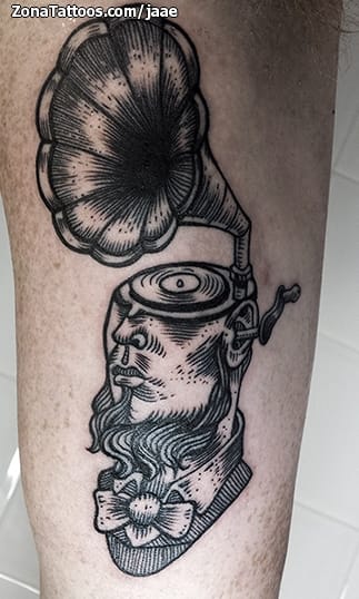 Foto de tatuaje Gramolas