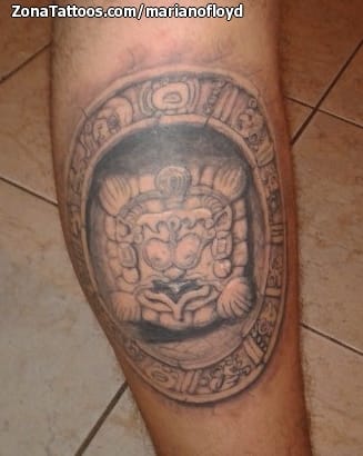 Tattoo photo Aztec