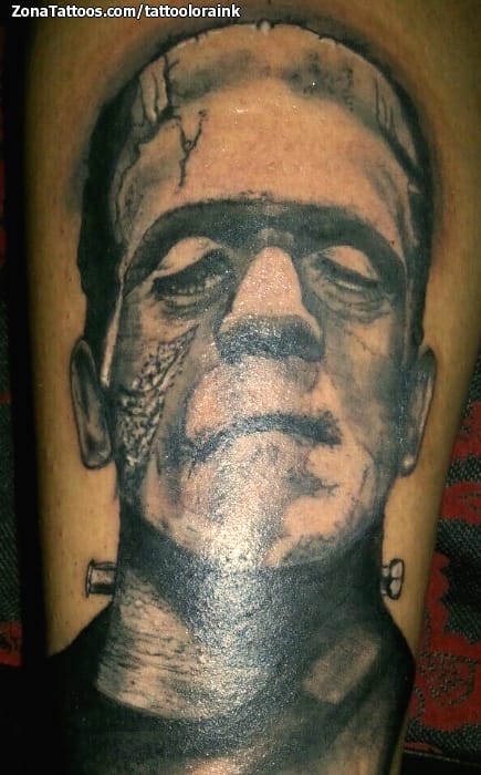 Tattoo photo Frankenstein, Monsters, Movies