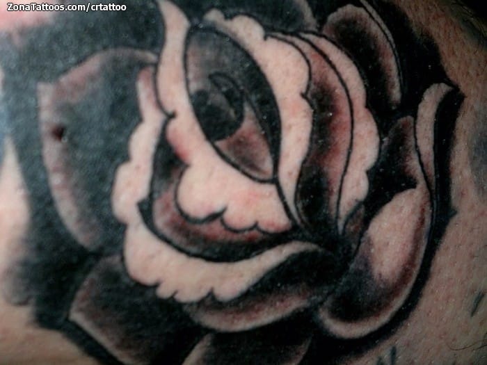 Tattoo photo Roses, Flowers