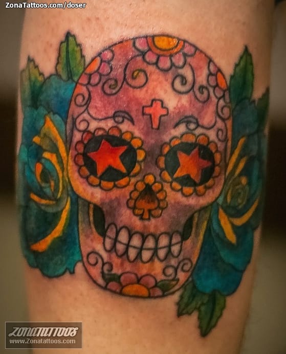 Tattoo photo Sugar Skull