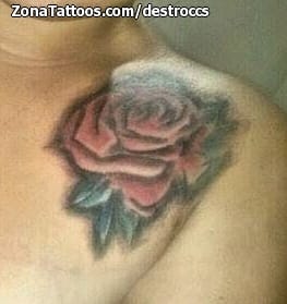 Tattoo photo Roses, Flowers