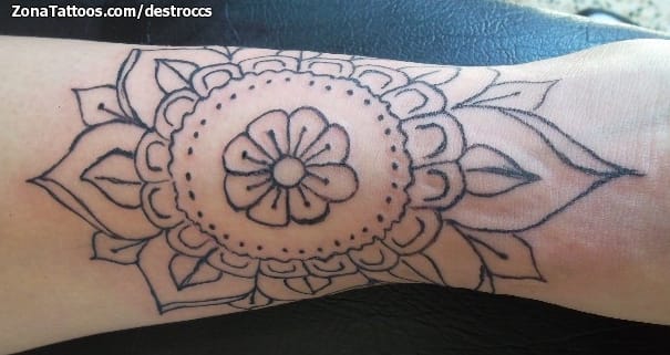 Foto de tatuaje Mándalas