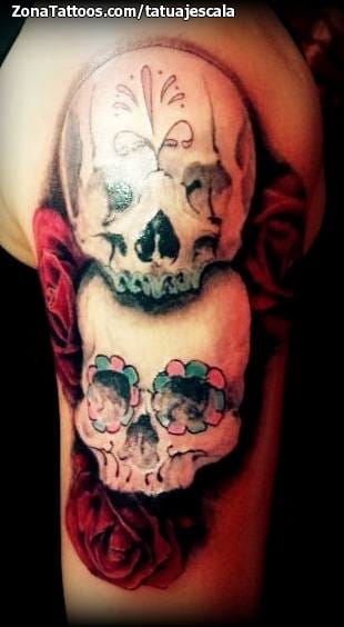 Tattoo photo Sugar Skull, Skulls