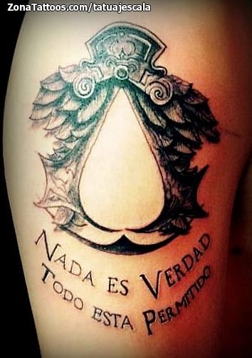 Foto de tatuaje Letras, Plumas, Frases