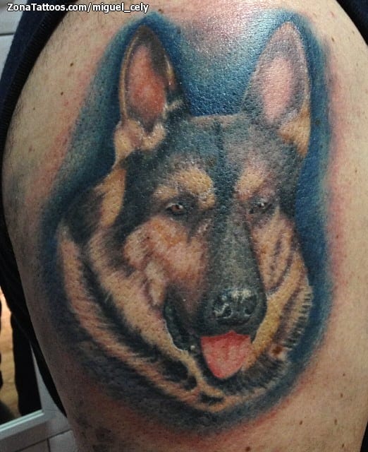 Tattoo photo Dogs, Animals