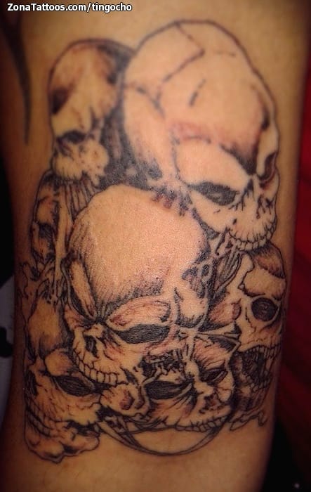 Foto de tatuaje Calaveras, Góticos