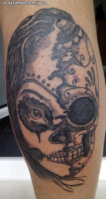 Foto de tatuaje Catrinas, Calaveras