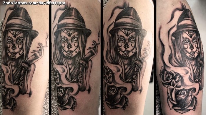 Tattoo photo Catrina, Hats