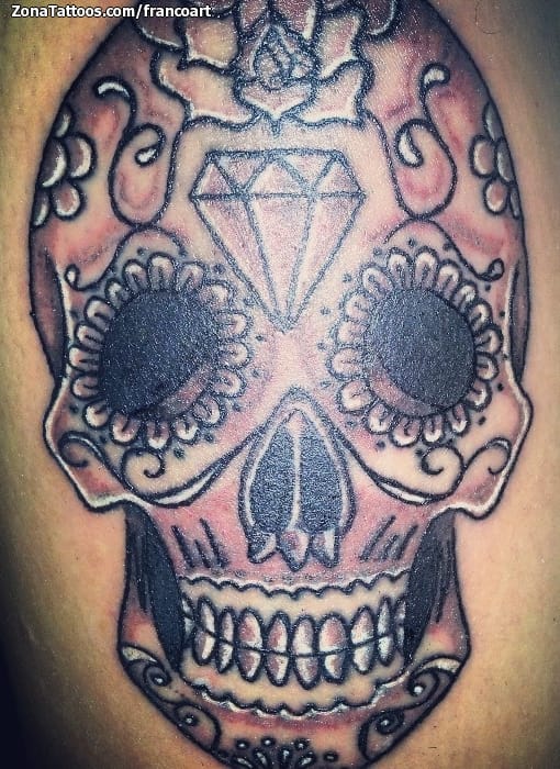 Tattoo photo Sugar Skull