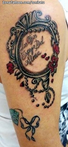 Share more than 62 victorian hand mirror tattoo best  thtantai2