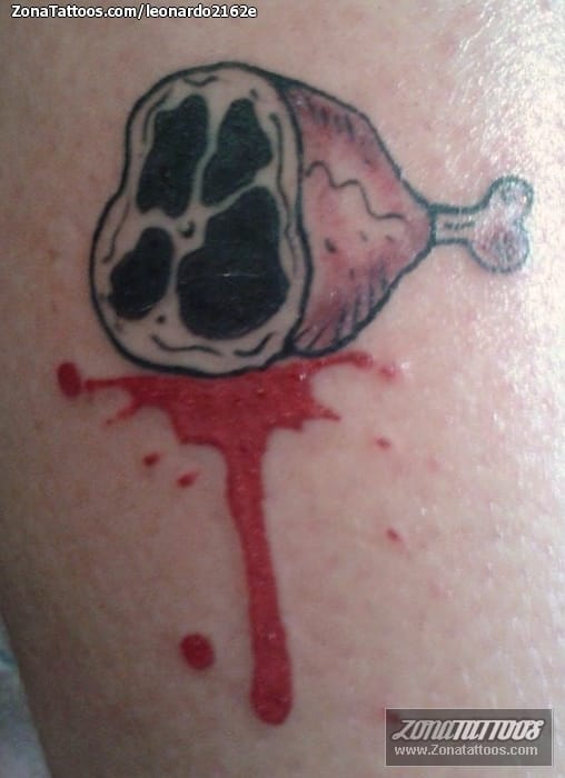 Foto de tatuaje Sangre